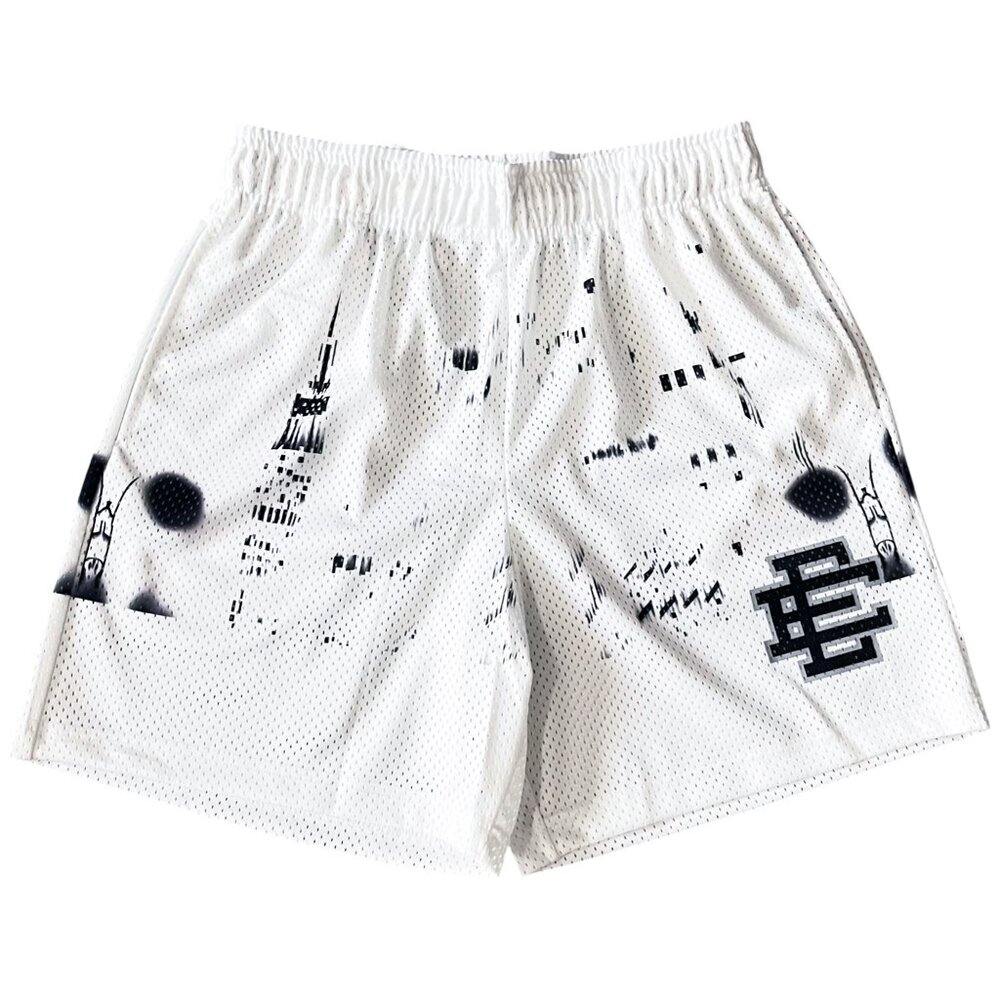 Eric Emanuel EE Basic Shorts White Skyline